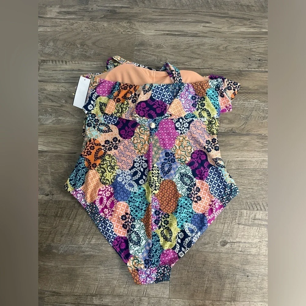NWT Artesands Patchwork One Piece - Picture 3 of 13